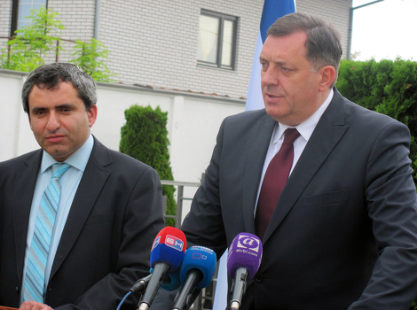 Milorad Dodik i Zev Elkin (Foto: Srna)