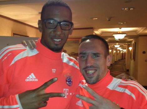 Jerome Boateng i Franck Ribery