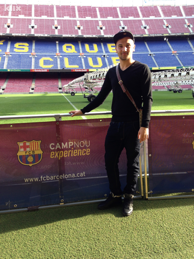 Hadžić na Camp Nou stadionu