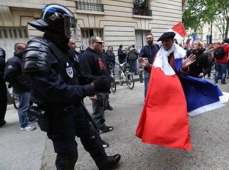Demonstracije u Parizu (Foto: AFP)