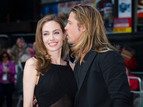 Angelina Jolie i Brad Pitt (Foto: AFP)