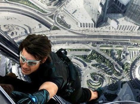 Tom Cruise na Burj Khalifi
