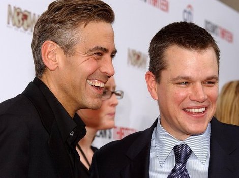 George Clooney i Matt Damon