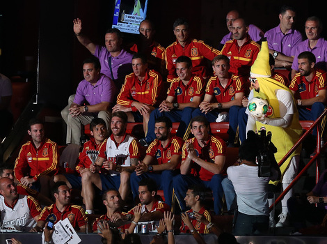 Reprezentacija Španije (Foto: AFP)
