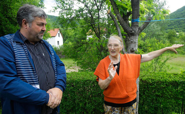 Milan Radić i Slavka Pajić (Foto: Anadolija)