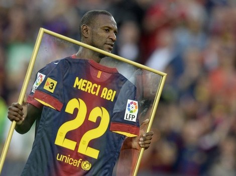 Eric Abidal se oprostio od Barcelone (Foto: AFP)