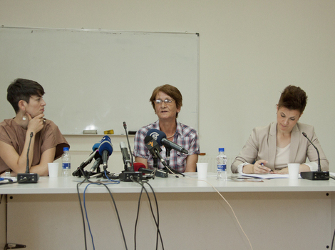 Lejla Mamut, Ema Čekić i Una Bejtović (Foto: Olja Latinović)