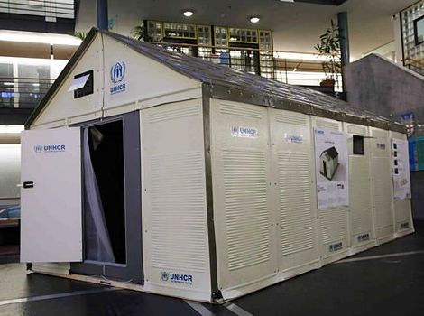 Prototip novog skloništa za izbjeglice