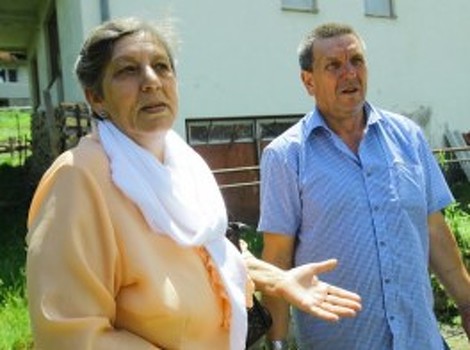Meho Aljić i  njegova supruga Derviša