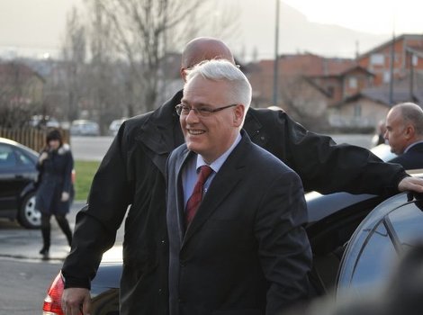 Josipović tokom prošle posjete BiH (Foto: Arhiv/Klix.ba)