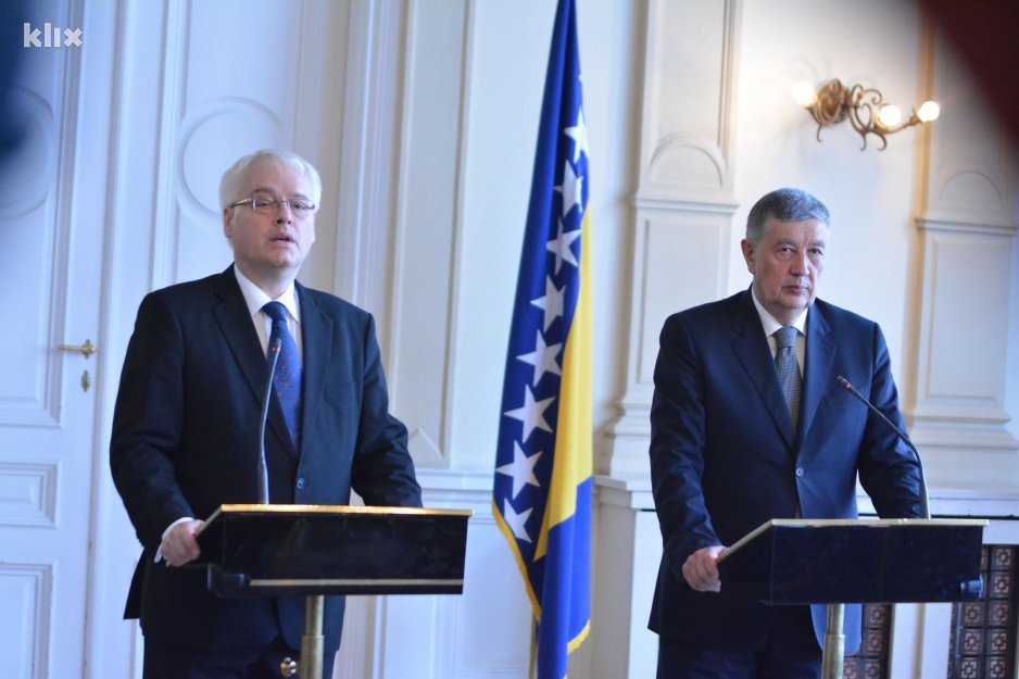 Ivo Josipović i Nebojša Radmanović (Foto: Nedim Grabovica/Klix.ba)