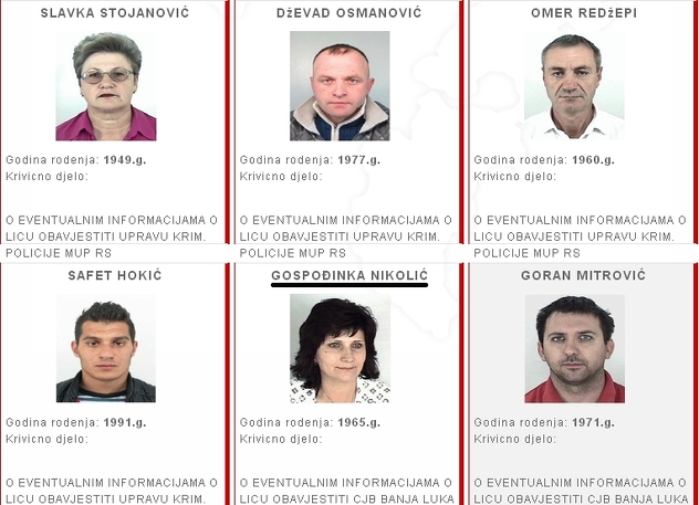 Nikolić na međunarodnoj potjernici MUP-a RS-a
