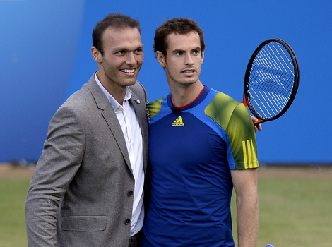 Ross Hutchins i Andy Murray (Foto: AFP)