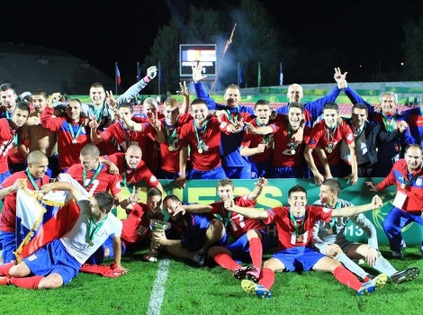 U19 reprezentativci Srbije (Foto: AFP)