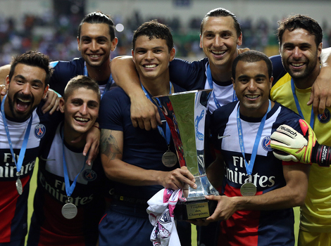 Slavlje igrača PSG-a (Foto: AFP)