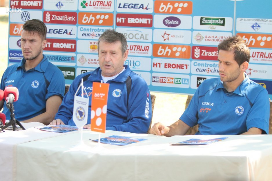 Reprezentacija spremna za novi duel (Foto: Feđa Krvavac/Klix.ba)