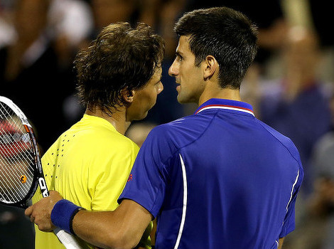 Rafael Nadal i Novak Đoković (Foto: AFP)
