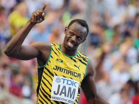 Usain Bolt slavi pobjedu u štafeti (Foto: AFP)