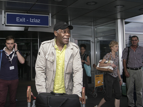Danny Glover na Aerodromu u Sarajevu  (Foto: SFF)