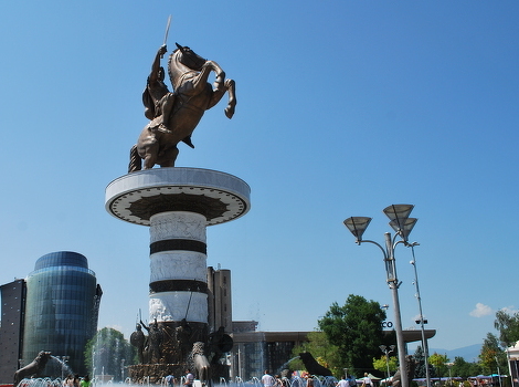 Spomenik Aleksandru Makedonskom u Skoplju