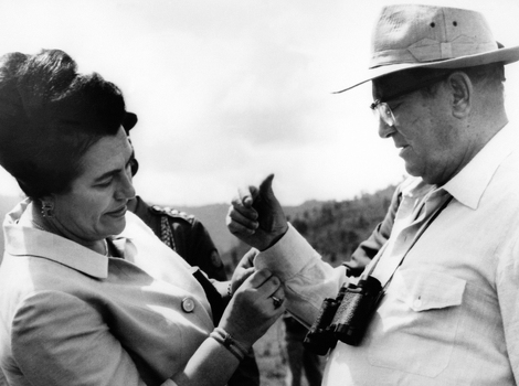 Jovanka i Josip Broz Tito (Foto: AFP)