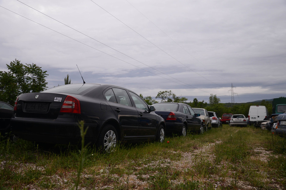 Automobili na policijskom depou (Foto: CIN)