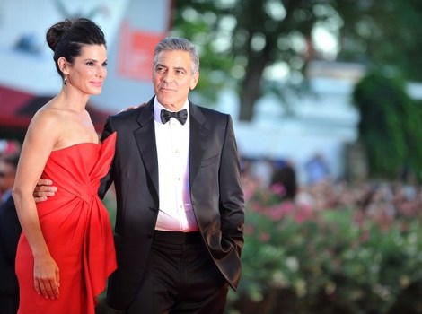 Sandra Bullock i George Clooney (Foto: AFP)
