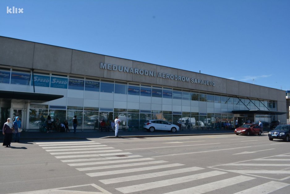 Aerodrom danas nije blokiran (Foto: Nedim Grabovica/Klix.ba)