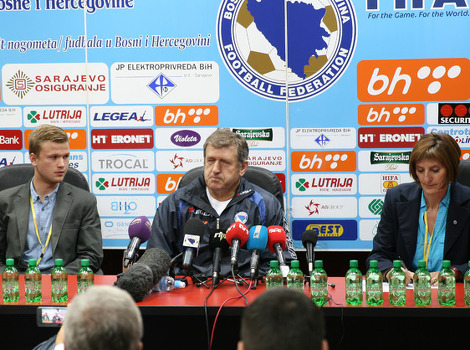 Konferencija za medije nakon utakmice (Foto: Klix.ba)