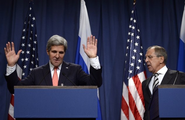 Kerry i Lavrov (Foto: AFP)