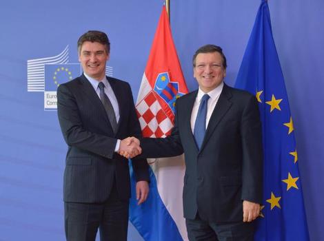 Zoran Milanović i Jose Manuel Barroso