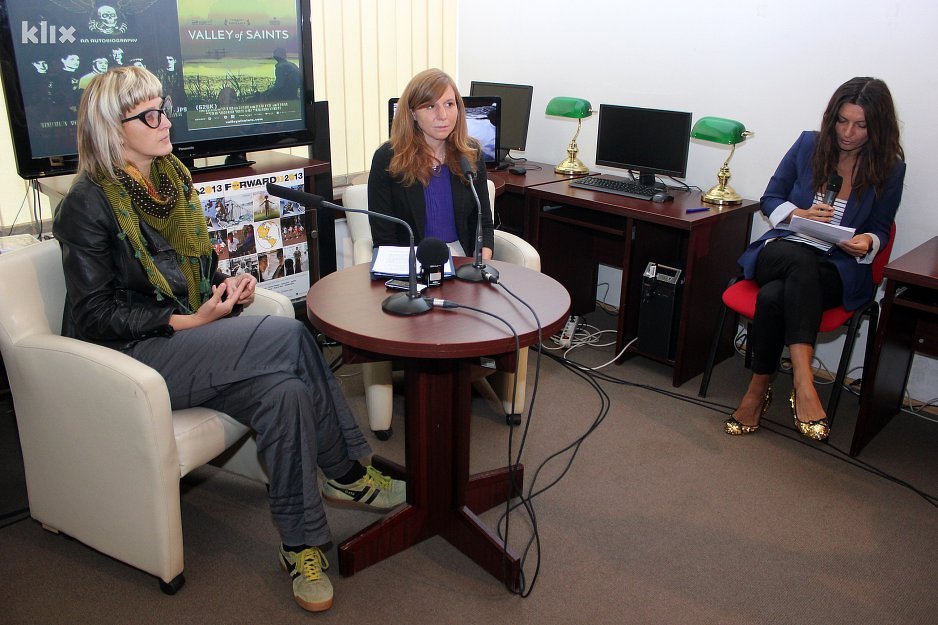 Jasmila Žbanić i Emily Armitage (Foto: Davorin Sekulić/Klix.ba)