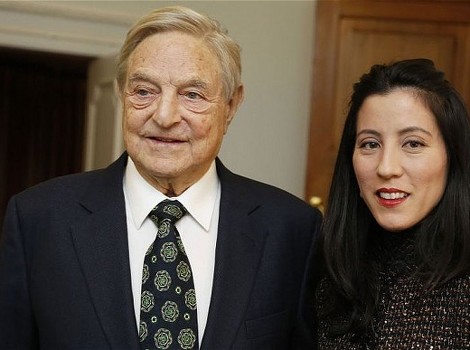 George Soros i Tamako Bolton