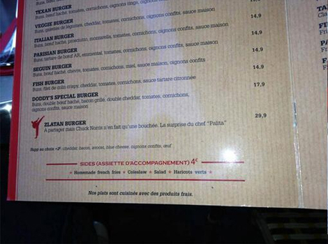 Restoran u Parizu nudi hamburger "Le Zlatan" za 30 eura