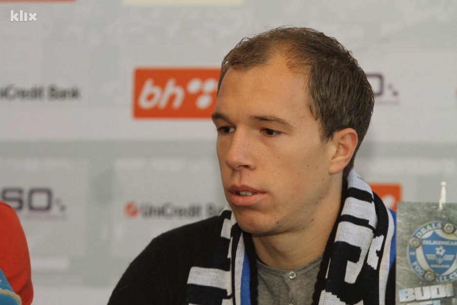 Tomislav Tomić, vezni igrač Željezničara (Foto: Feđa Krvavac/Klix.ba)