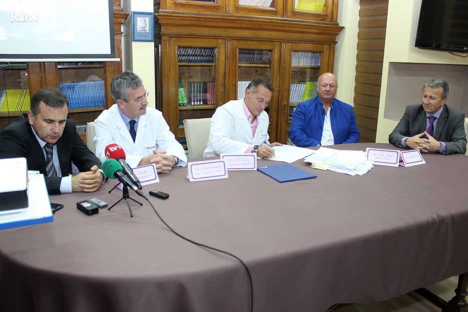 Tarik Mašić, Zoran Hadžiahmetović, Damir Aganović, Adnan Kapidžić i Mustafa Duraković (Foto: Davorin Sekulić/Klix.ba)
