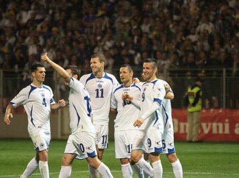 Slavlje gola protiv Lihtenštajna (Foto: Klix.ba) (Foto: F. K./Klix.ba)