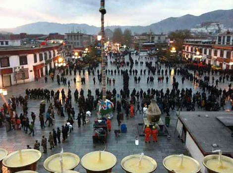 Lasa, Tibet (Foto: AFP)