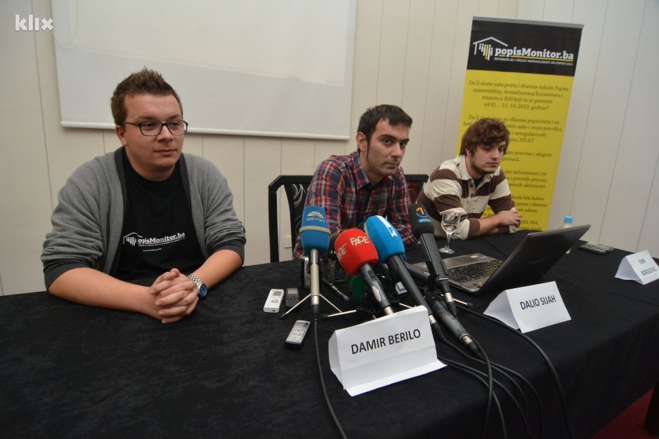 Damir Berilo, Dalio Sijah i Emir Borogovac (Foto: Nedim Grabovica/Klix.ba)