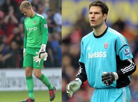 Joe Hart i Asmir Begović