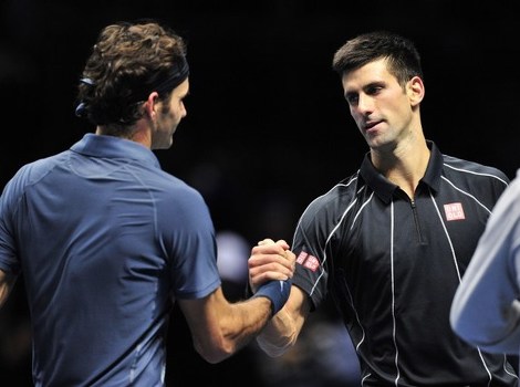 Roger Federer i Novak Đoković (Foto: AFP)