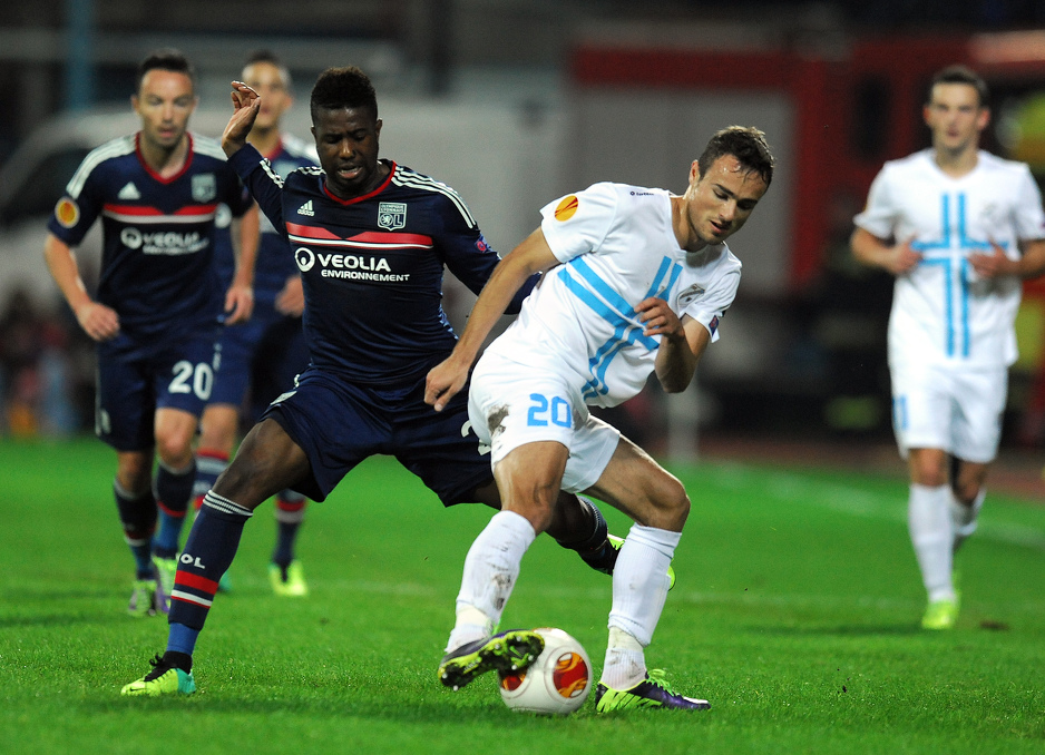 Rijeka - Lyon (Foto: AFP)