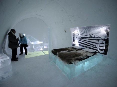 Ledeni hotel (Foto: AFP)