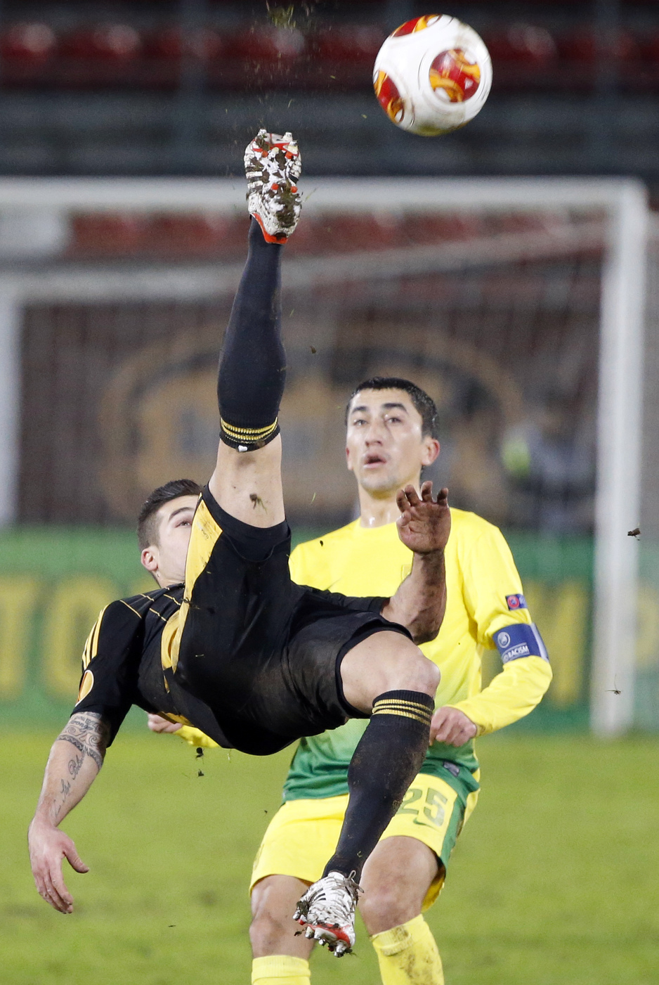Detalj s utakmice Anzhi - Sheriff (Foto: AFP)