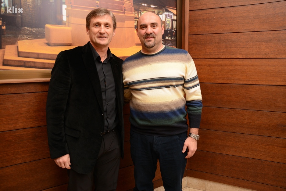 Jarni i predsjednik FK Sarajevo Alen Hujić (Foto: Nedim Grabovica/Klix.ba)