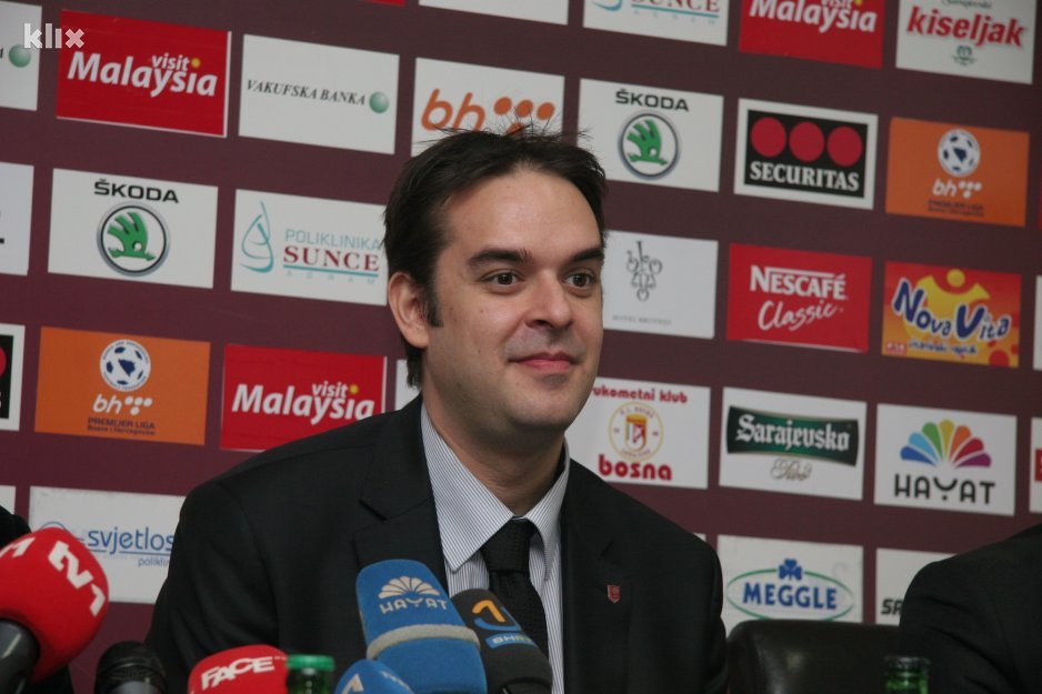 Dino Selimović, direktor FK Sarajevo (Foto: Feđa Krvavac/Klix.ba)