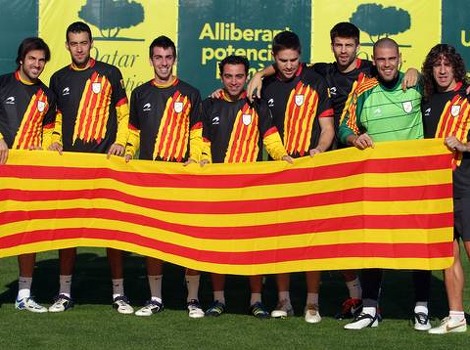 Tim Katalonije uglavnom čine igrači Barcelone
