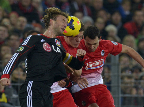 Detalj sa meča Freiburg - Bayer Leverkusen (Foto: AFP)