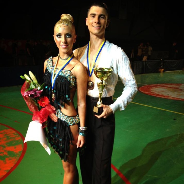Andrea Brekalo i njen partner Dario Hrabar (Foto: FENA)