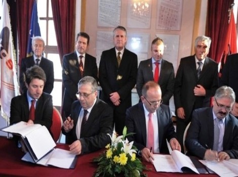 Sa potpisivanja ugovora u Prizrenu (Foto: E. M./Klix.ba)